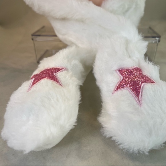 Moving Unicorn Hats Animal Head Hat Cartoon Ears Headwear white color one size - Picture 7 of 8